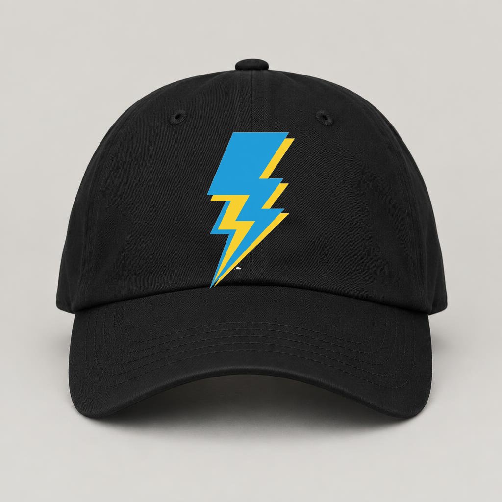 Embroidered Lightning Dad Hat Giveaway